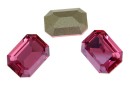 Swarovski, fancy rectangle, rose diamond touch, 14x10mm - x1