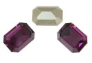 Swarovski, fancy rectangle, amethyst, 14x10mm - x1