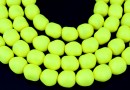 Margele Swarovski perle candy, neon yellow, 10mm - x2