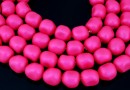 Margele Swarovski perle candy, neon pink, 10mm - x2