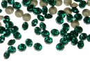 Swarovski, chaton pp21, emerald, 2.8mm - x20