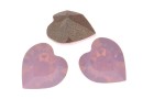 Swarovski, fancy heart, rose water opal, 11x10mm - x1