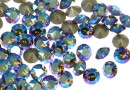 Swarovski, chaton pp10, black diamond shimmer, 1.6mm - x20