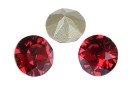 Swarovski, chaton ss29, scarlet, 6mm - x4