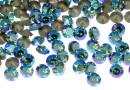 Swarovski, chaton ss24, erinite shimmer, 5.2mm - x10