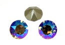 Swarovski, chaton ss29, black diamond shimmer, 6mm - x4