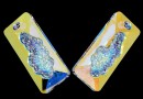 Swarovski, pandantiv growing rectangle, aurore boreale, 26mm - x1