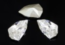 Swarovski, fancy rivoli Trilliant, crystal, 7.8mm - x2