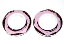 Swarovski, pandantiv cosmic ring, antique pink, 20mm - x1