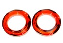 Swarovski, pandantiv cosmic ring, red magma, 14mm - x1