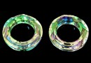 Swarovski, pandantiv cosmic ring, luminous green, 20mm - x1