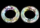 Swarovski, pandantiv cosmic ring, vitrail light, 14mm - x1