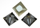 Swarovski, rivoli cabochon, silver night, 12mm - x1