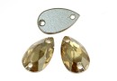 Swarovski, link picatura, golden shadow, 12x7mm - x1