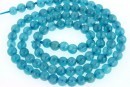 Margele cuart albastru angelit, round, 8.5mm