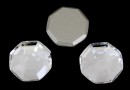 Swarovski, cabochon solaris, crystal, 10mm - x1