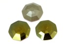 Swarovski, fancy solaris, iridescent green, 8mm - x2