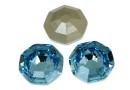 Swarovski, fancy solaris, aquamarine, 8mm - x2