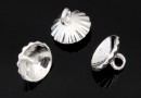 Agatatoare pandantiv pt perle cu o gaura de 10mm, argint 925 - x1