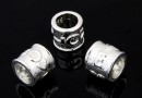 Margele decor, love, argint 925, 6.5mm - x1