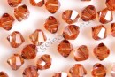 Swarovski, margele bicone, copper, 2.5mm - x20