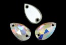 Swarovski, link picatura, aurore boreale, 12x7mm - x1