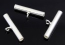 Decorative spacer, for charm, s, 925 silver, 20mm - x1