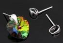Earring base, 925 silver - x1pair