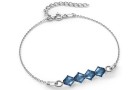 Bracelet for beads, 925 silver, 18cm - x1