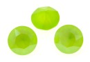 Swarovski, chaton SS29, lime, 6mm - x4