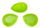 Swarovski, fancy picatura, lime, 18x13mm - x1