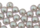 Perle Swarovski cu un orificiu, iridescent dove grey, 4mm - x4