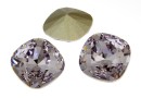 Swarovski, square fancy, smoky mauve, 10mm - x1