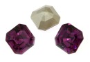 Swarovski, chaton imperial square, amethyst, 10mm - x1