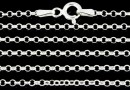 Chain with round rings and clasp, 925 silver, 40cm - x1