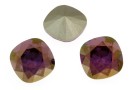 Swarovski, fancy square, lilac shadow, 10mm - x1