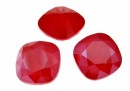 Swarovski, fancy square, royal red, 10mm - x1