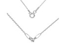 Chain for link and jumprings, 925 silver, 41cm - x1