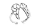 Ring wings, 925 silver, adjustable - x1