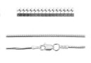 Chain 1.5mm, 925 silver, 55cm - x1