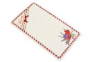 Carton martisor, maci cu albastrele, 10x6cm- x50