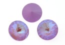 Swarovski, rivoli, lavender DeLite, 14mm - x1