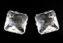 Swarovski, pandantiv Princess cut, crystal, 11.5mm - x1