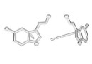 Tortite cercei Serotonina, argint 925 - x1per