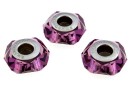 Swarovski, becharmed fortune, amethyst, 14mm - x1