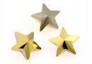 Swarovski, fancy star, aurum, 10mm - x1