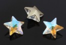 Swarovski, fancy star, blue aurore boreale, 10mm - x1