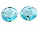 Swarovski, link, light turquoise, 12mm - x2