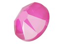 Swarovski, cabochon, SS34 hotfix, electric pink, 7mm - x4