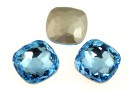 Swarovski 4483, fantasy cushion, aquamarine, 8mm - x2